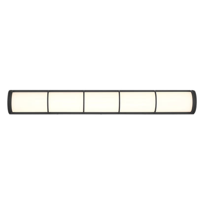Savoy House Harper LED 36" Bath Sconce, White, Matte Black
