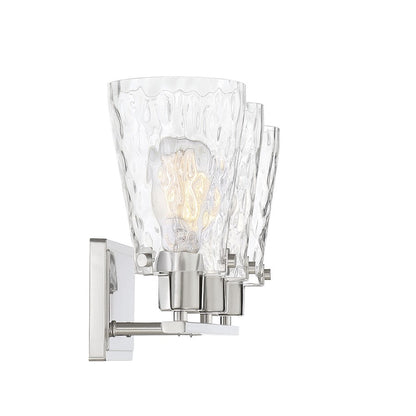 3 Light Bathroom Vanity Light, Satin Nickel
