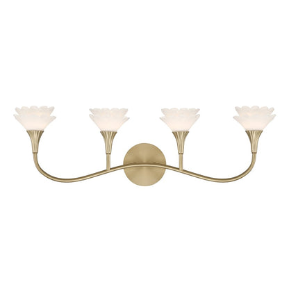 Savoy House Florena 4 Lt Bath Sconce, Noble Brass