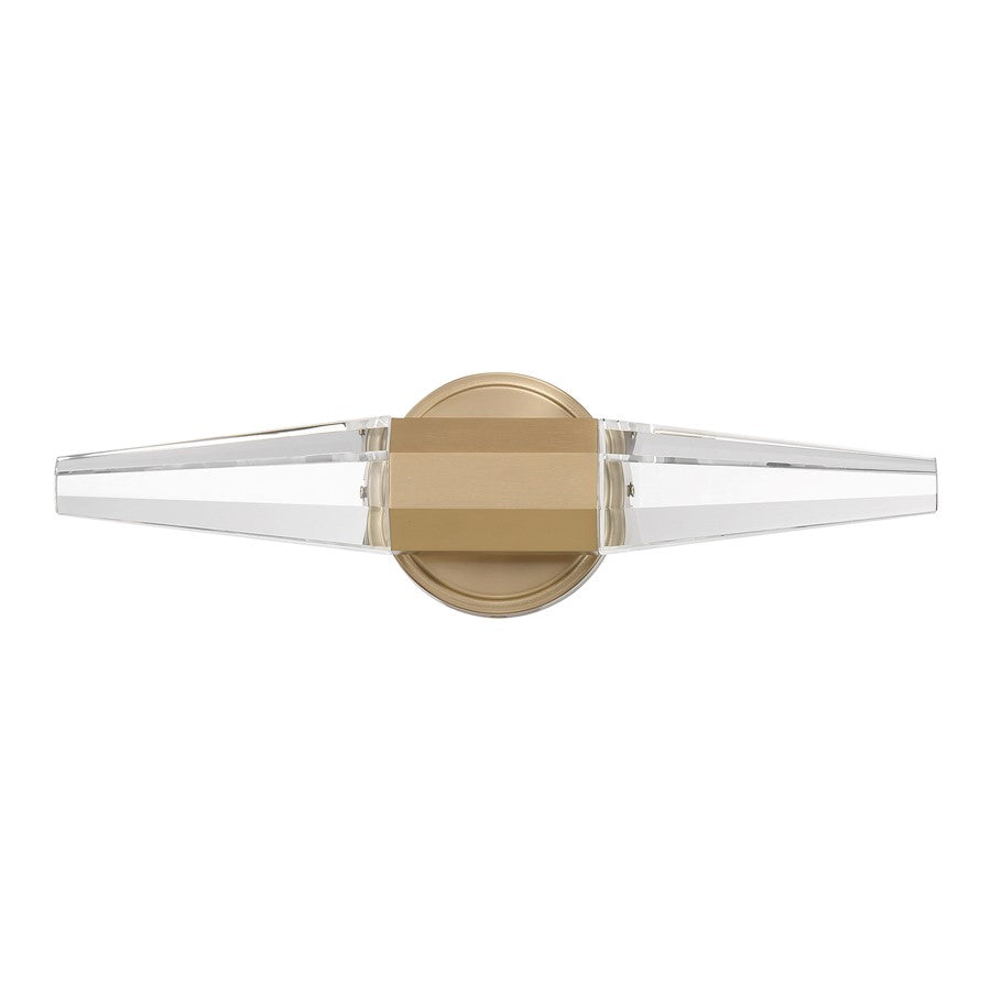 Savoy House Beaumont LED 18" Bath Sconce, Noble Brass