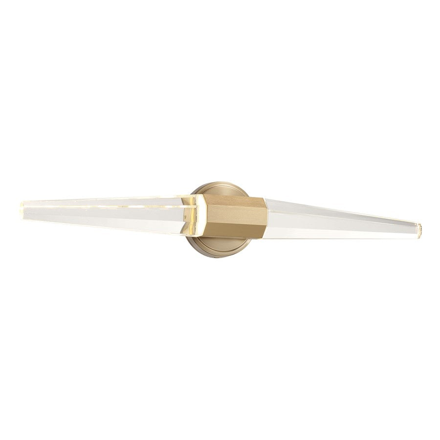 Savoy House Beaumont LED 28" Bath Sconce, Noble Brass