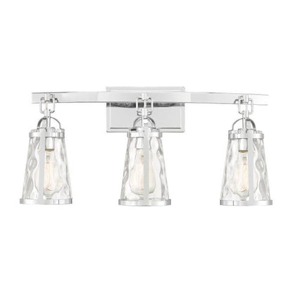 Savoy House Albany 3-Light Bathroom Vanity Light, Polished Chrome - 8-560-3-11