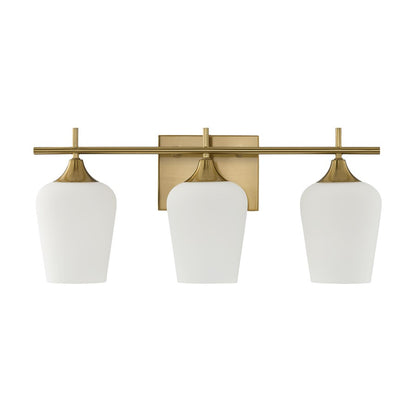 Savoy House Essentials Octave 21" Bath Sconce, Warm Brass