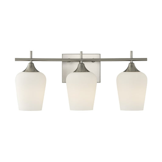 Savoy House Essentials Octave 21" Bath Sconce, Satin Nickel