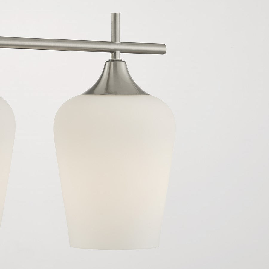 Savoy House Essentials Octave 21" Bath Sconce, Satin Nickel