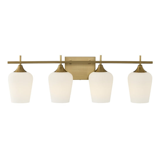 Savoy House Essentials Octave 29" Bath Sconce, Warm Brass