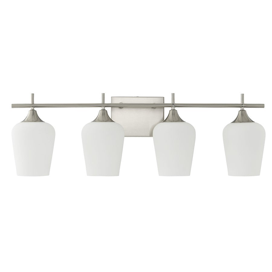 Savoy House Essentials Octave 29" Bath Sconce, Satin Nickel