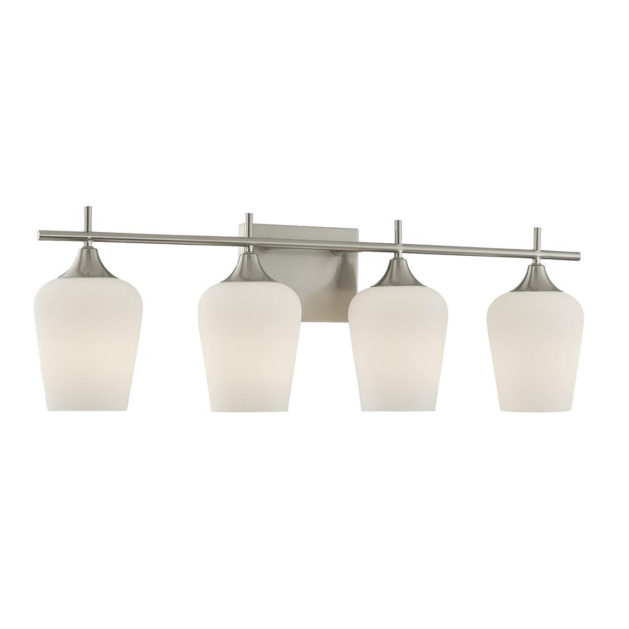 Savoy House Essentials Octave 29" Bath Sconce, Satin Nickel