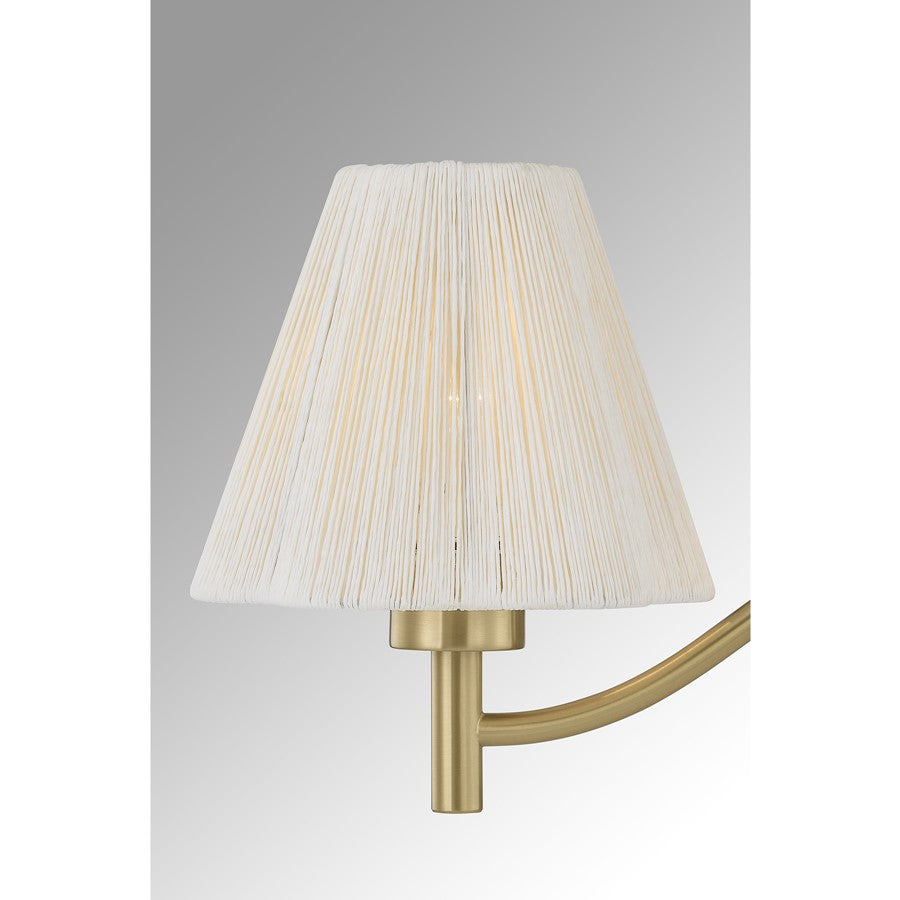 Savoy House Rosa 3 Lt Bath Sconce, Noble Brass