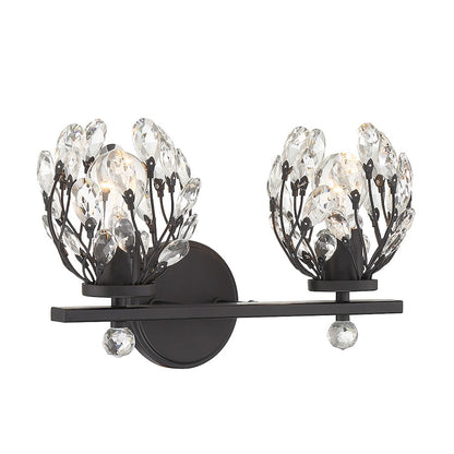 2 Light Bathroom Vanity Light, Chrome