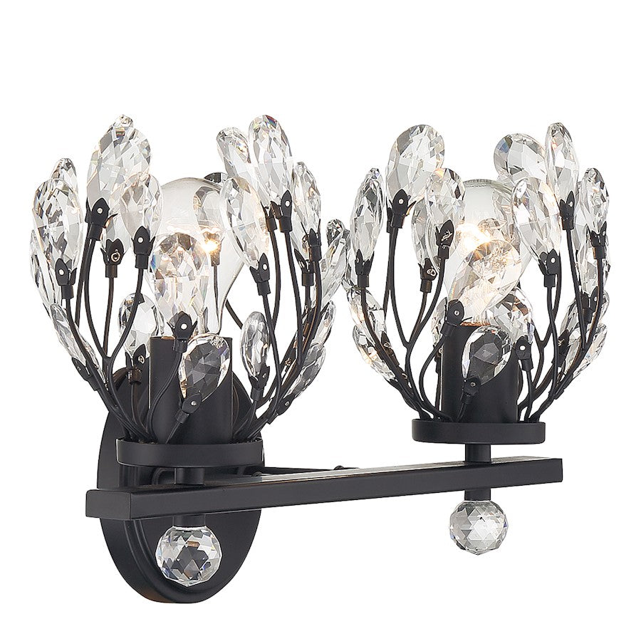 2 Light Bathroom Vanity Light, Chrome