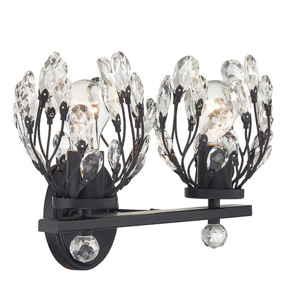 2 Light Bathroom Vanity Light, Chrome