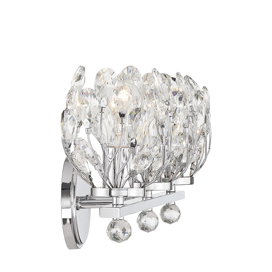 3 Light Bathroom Vanity Light, Chrome