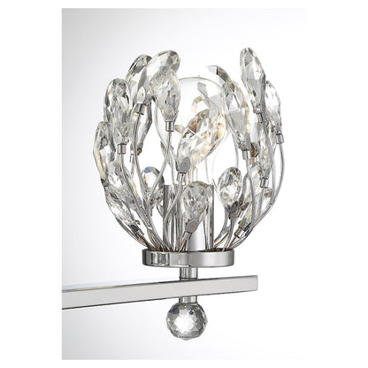 3 Light Bathroom Vanity Light, Chrome