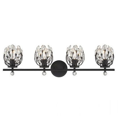 4 Light Bathroom Vanity Light, Chrome