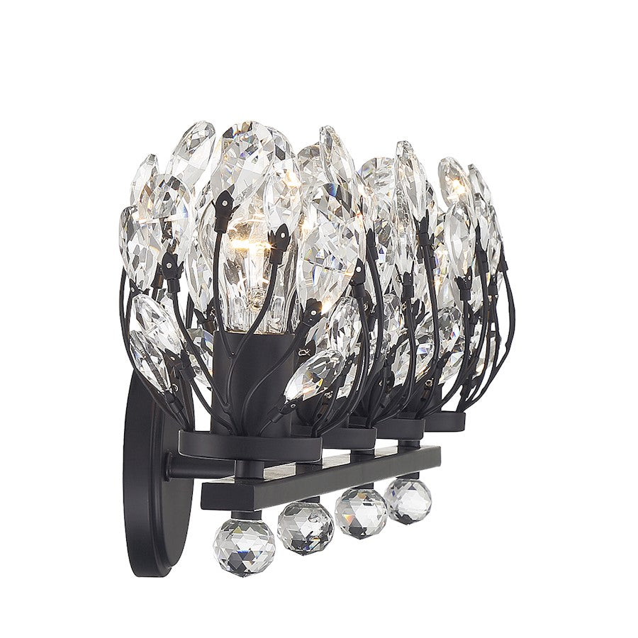 4 Light Bathroom Vanity Light, Chrome