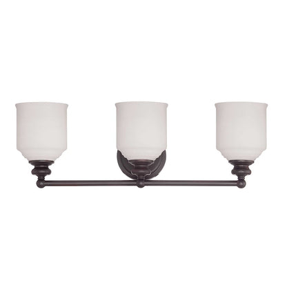 3 Light Bathroom Vanity Light, English Bronze