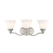 Savoy House Yates 3-Light Bathroom Vanity Light, Pewter - 8-6837-3-69