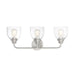 Savoy House Vale 3-Light Bathroom Vanity Light, Satin Nickel - 8-7205-3-SN