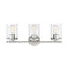 Savoy House Marshall 3Lt Bathroom Vanity Light, Chrome - 8-8020-3-11