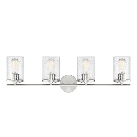 4 Light Bathroom Vanity Light, Chrome