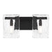 Savoy House Genry 2-Light Bathroom Vanity Light, Matte Black - 8-8204-2-BK