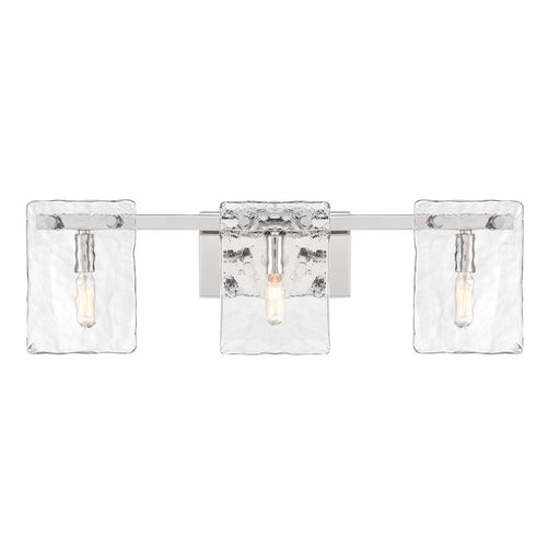 Savoy House Genry 3-Light Bathroom Vanity Light, Polished Nickel - 8-8204-3-109