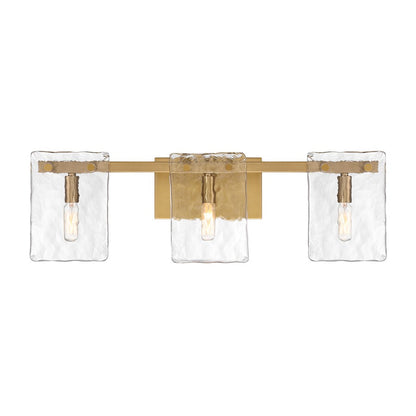 Savoy House Genry 3-Light Bathroom Vanity Light, Warm Brass - 8-8204-3-322