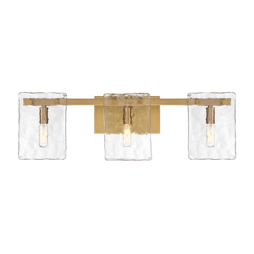 Savoy House Genry 3-Light Bathroom Vanity Light, Warm Brass - 8-8204-3-322