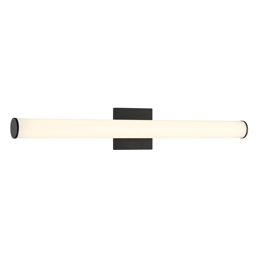 Savoy House Lighting Assets Colt 30" Bath Sconce, Matte Black