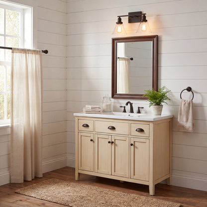2 Light Bathroom Vanity Light, English Bronze