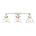 Savoy House Drake 3-Light Bathroom Vanity Light, Polished Nickel - 8-9130-3-109