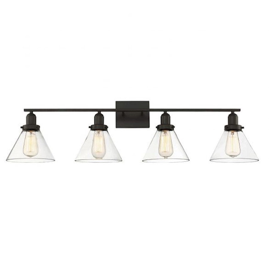 4 Light Bathroom Vanity Light, English Bronze