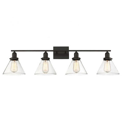 4 Light Bathroom Vanity Light, English Bronze