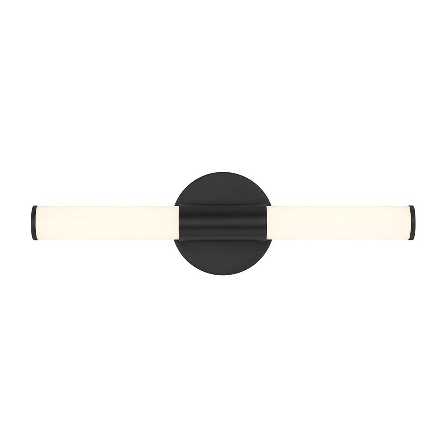 Savoy House Lighting Assets Connor 18" Bath Sconce, Matte Black