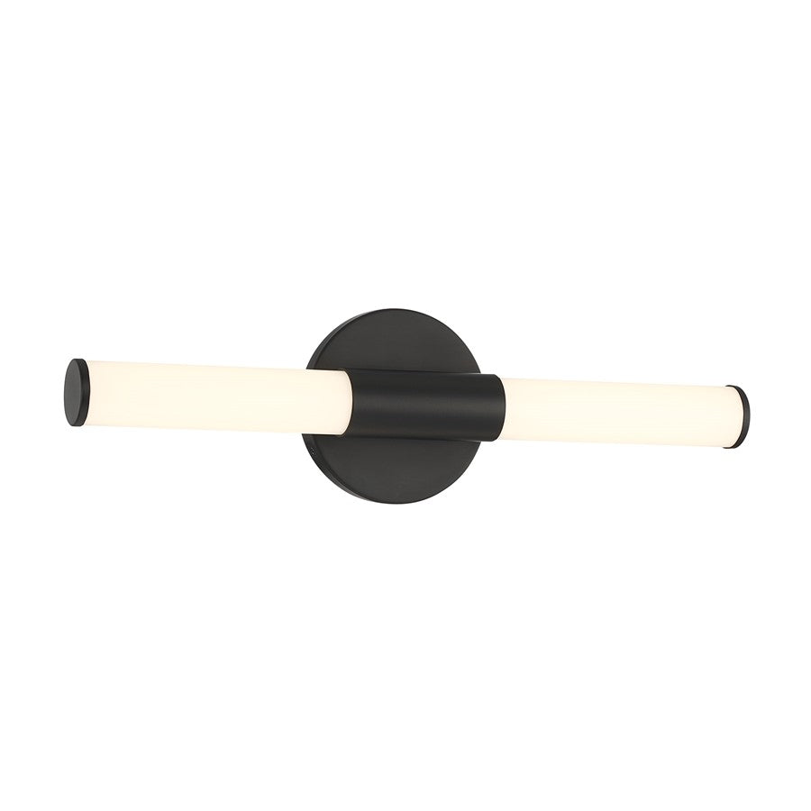Savoy House Lighting Assets Connor 18" Bath Sconce, Matte Black