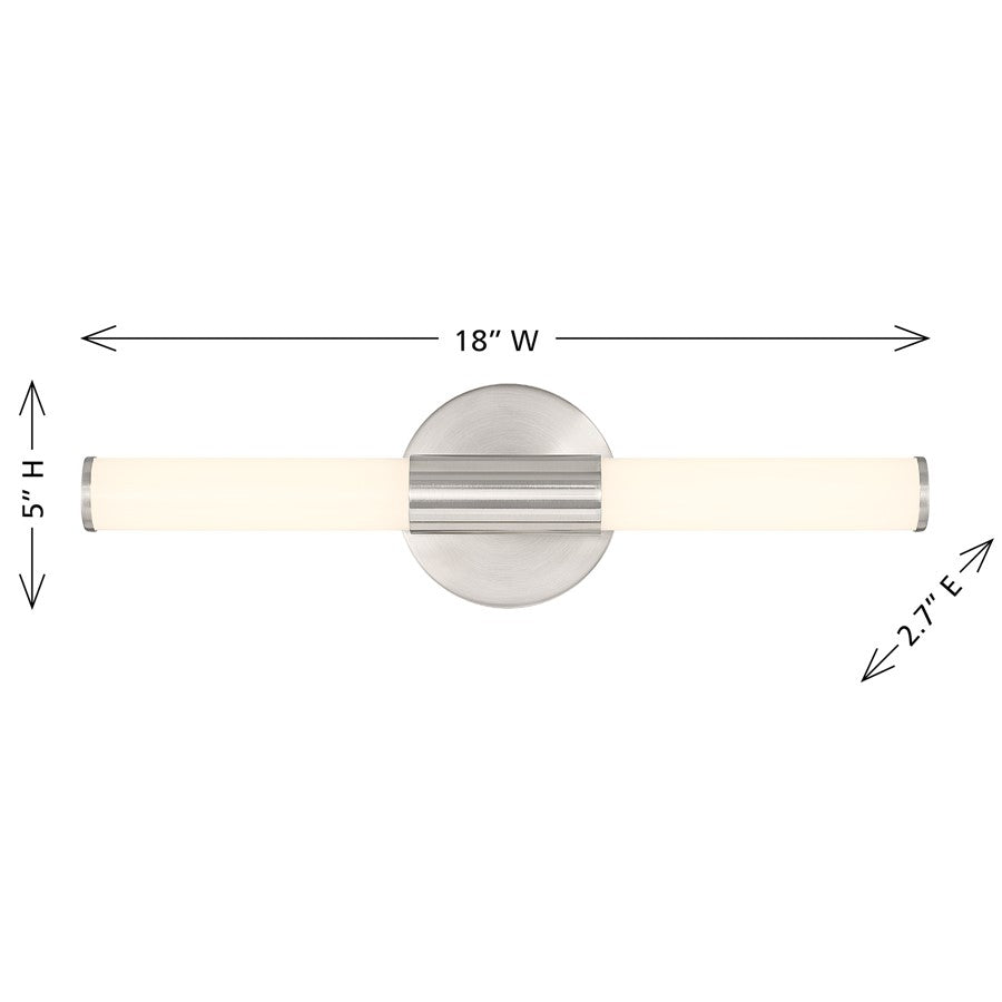 Savoy House Lighting Assets Connor 18" Bath Sconce, Satin Nickel