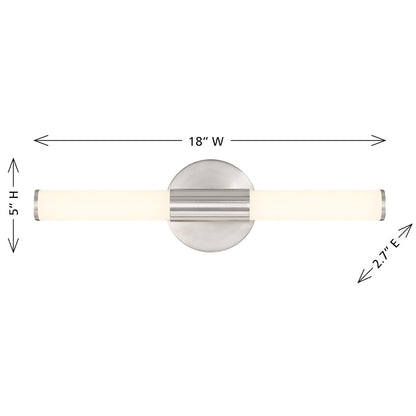Savoy House Lighting Assets Connor 18" Bath Sconce, Satin Nickel