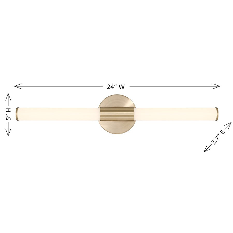 Savoy House Lighting Assets Connor 24" Bath Sconce, Brass
