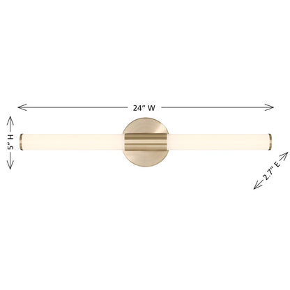 Savoy House Lighting Assets Connor 24" Bath Sconce, Brass