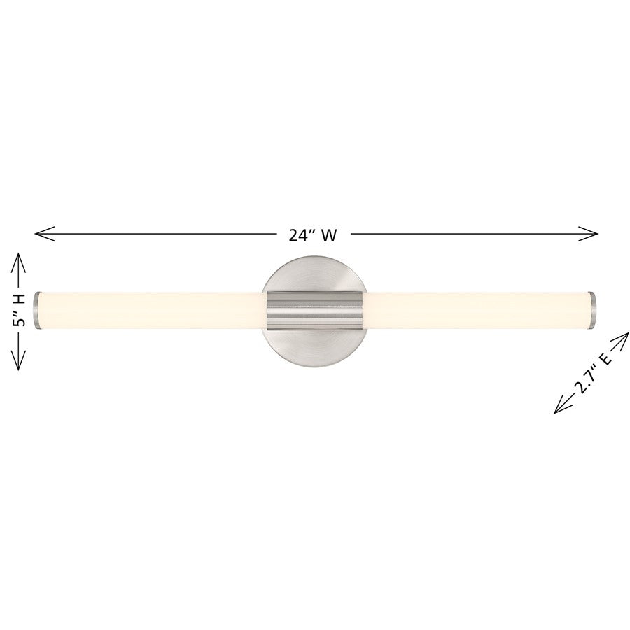 Savoy House Lighting Assets Connor 24" Bath Sconce, Satin Nickel