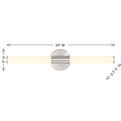 Savoy House Lighting Assets Connor 24" Bath Sconce, Satin Nickel