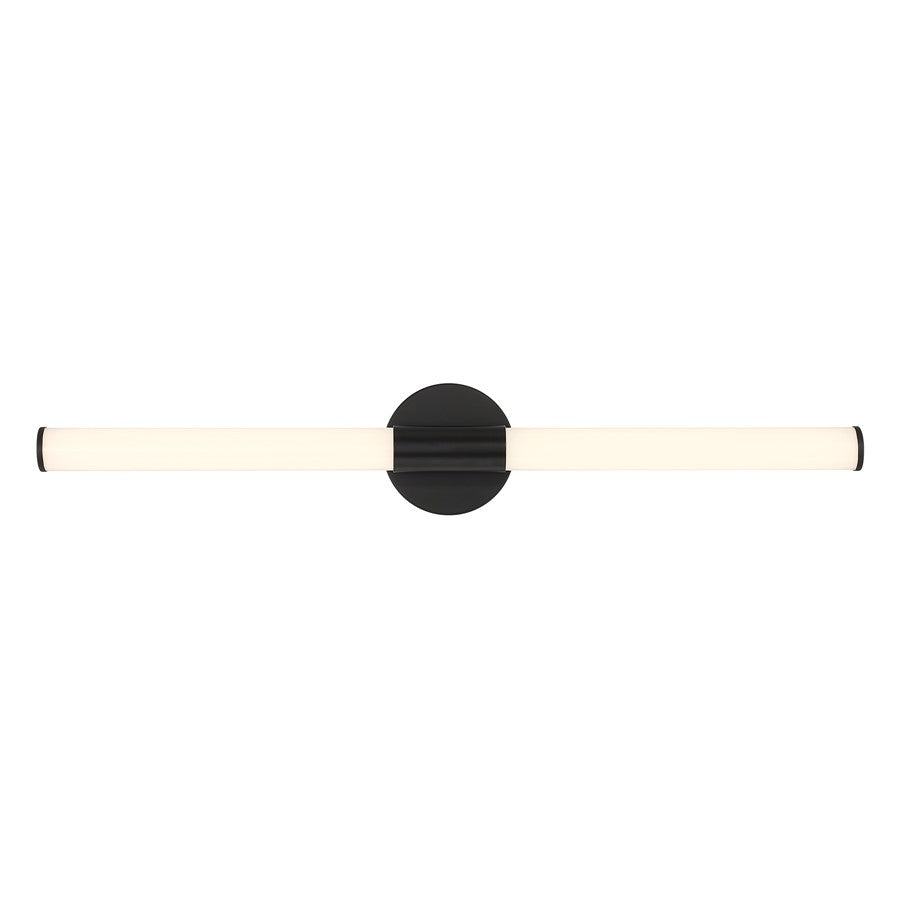 Savoy House Lighting Assets Connor 30" Bath Sconce, Matte Black