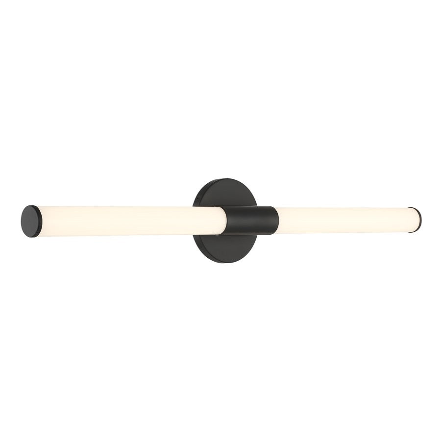 Savoy House Lighting Assets Connor 30" Bath Sconce, Matte Black