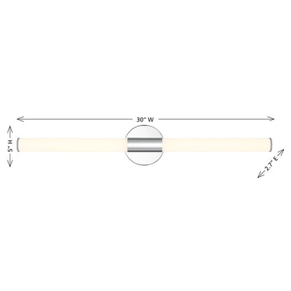 Savoy House Lighting Assets Connor 30" Bath Sconce, Chrome