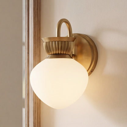 Savoy House Melbourne 1 Lt Sconce, Noble Brass