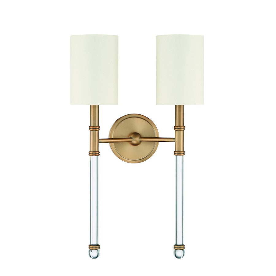 2 Light Wall Sconce