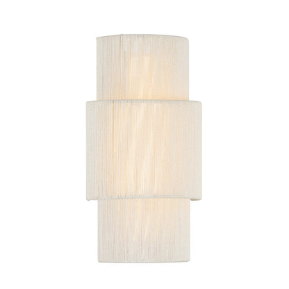 Savoy House Balthazar Light Sconce, Natural Abaca