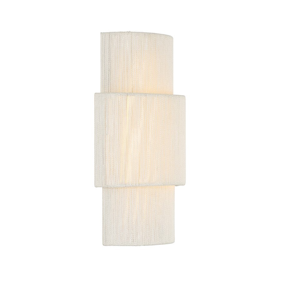 Savoy House Balthazar Light Sconce, Natural Abaca