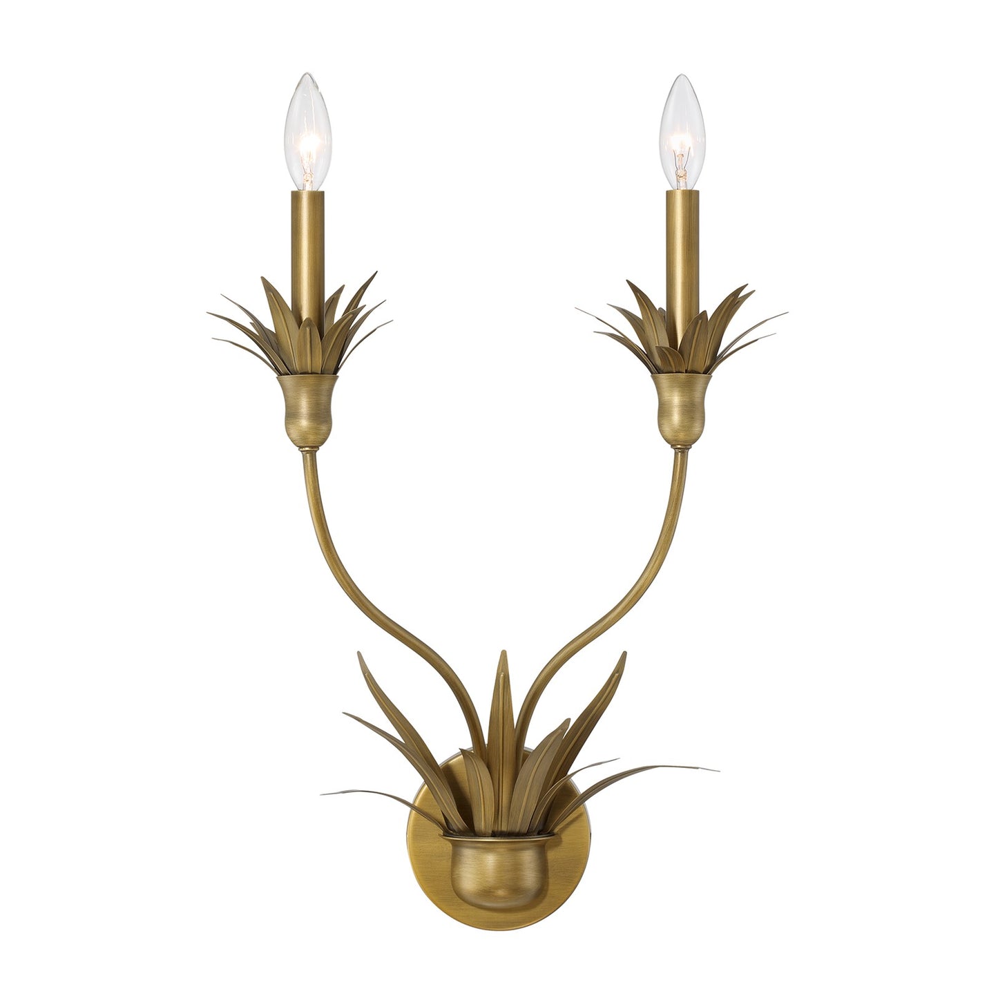 Savoy House Strathmore 15in 2-Light Wall Sconce | Vintage Antique Patina Metal | Entryway & Hallway Accent | 9 x 15 x 20 in | Model 9-1262-2-339